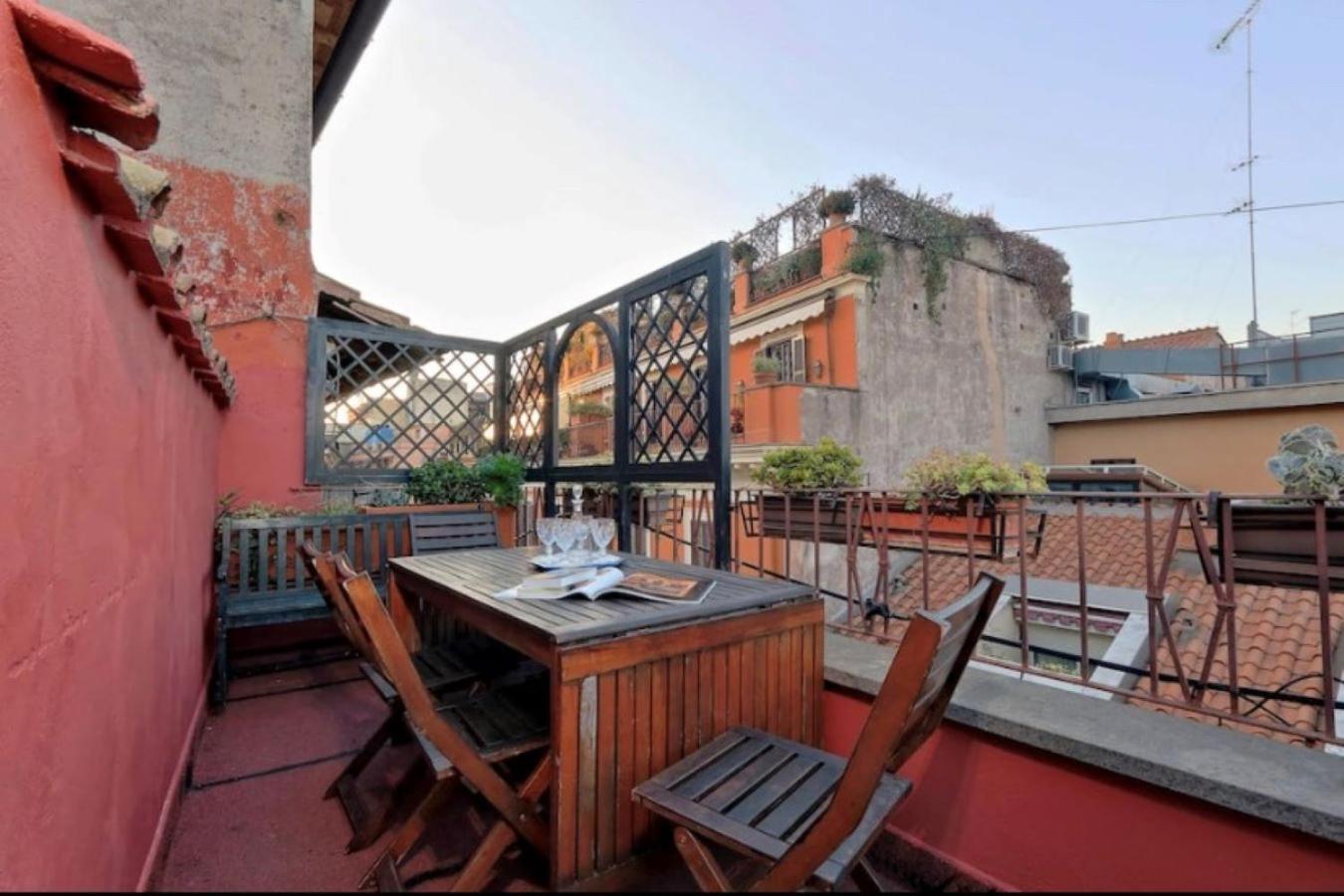 Apartamento Casa Rossetti - 2 Private Terraces - 4Th Floor With No Lift Roma Exterior foto